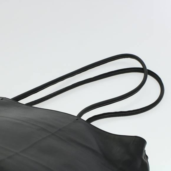 PRADA Tote Bag Leather Black Auth hk724 - Picture 14 of 16